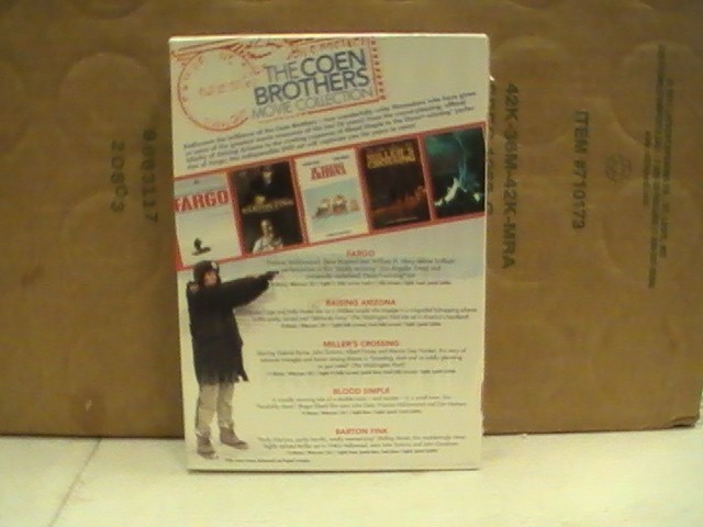 Coen Brothers Gift Set 5 DVD 2007 Fargo Arizona Nicolas Cage Hunter Buscemi Fink