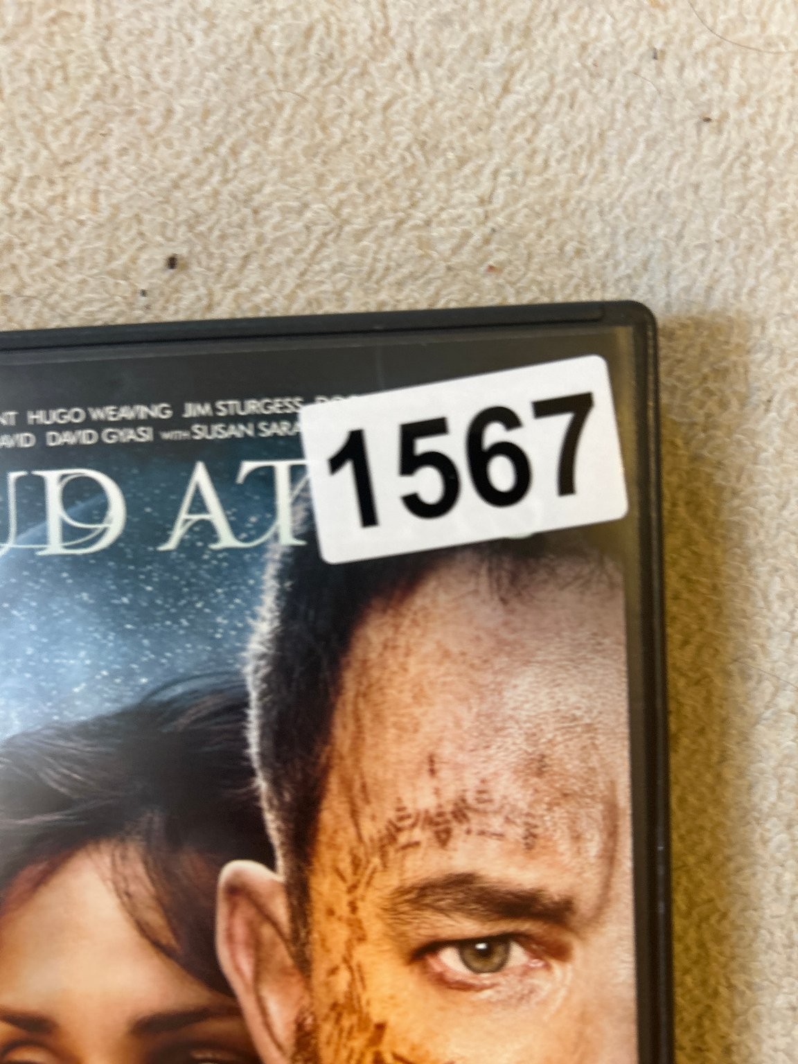 Cloud Atlas DVD 2012 Tom Hanks Halle Berry Sci-Fi Fantasy Special Feature