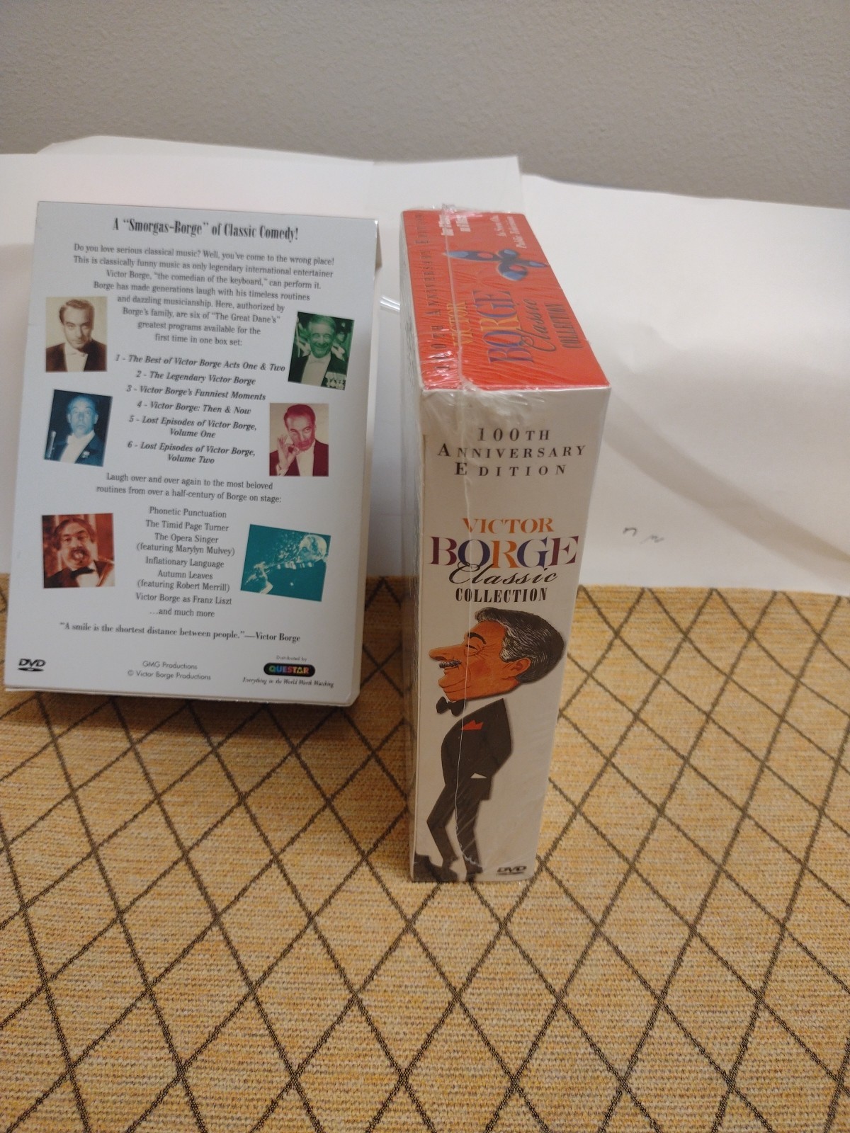 New DVD Victor Borge Classic Collection 6 Disc Set 100th Anniversary Edition