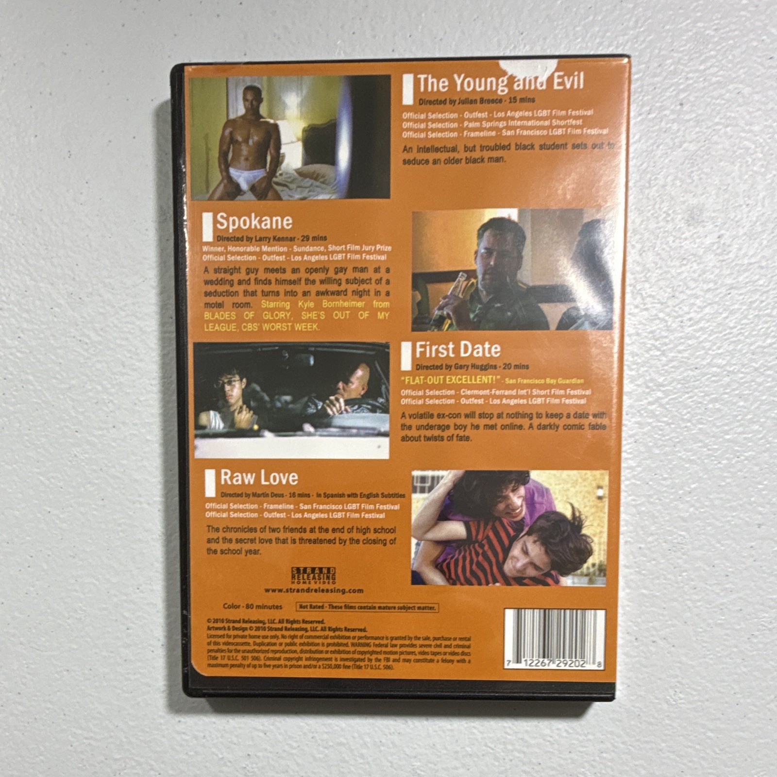 Boys Life Gay Themed Short film Collection Volumes 1 – 7 Like New