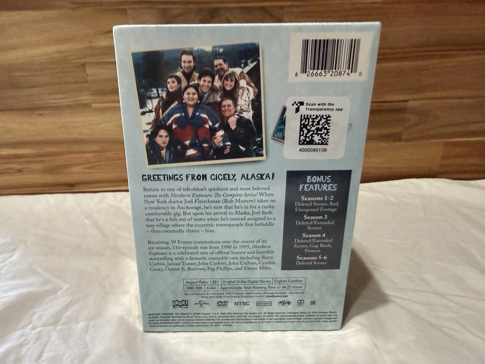 Northern Exposure: The Complete Series (DVD, 1990), Seasons 1-6 sealed