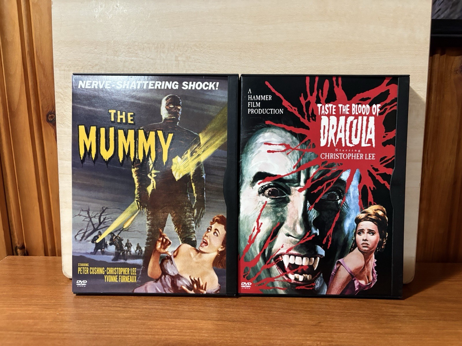 Hammer Horror Collection (6-Pack) (DVD, 2004, 6-Disc Set) Discs Look Great!!!