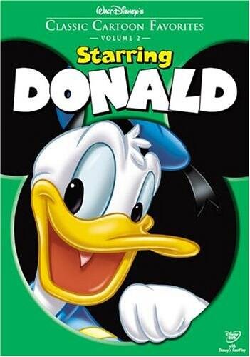 Classic Cartoon Favorites, Vol. 2 – Starring Donald – DVD – GOOD