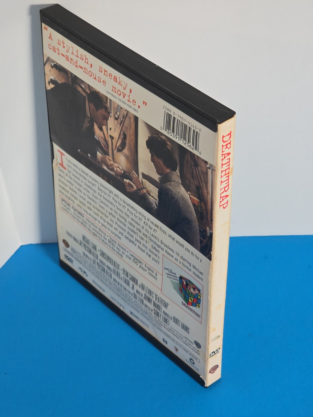 Deathtrap DVD 1982 Warner Bros Comedy Michael Caine Full Screen