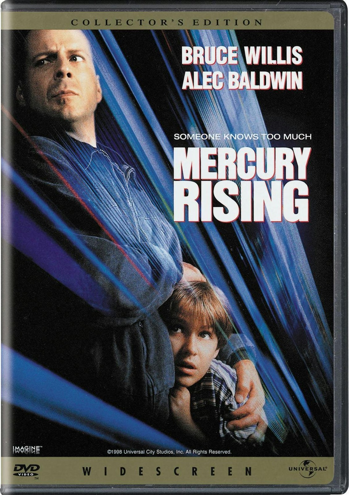 Mercury Rising DVD Bruce Willis NEW