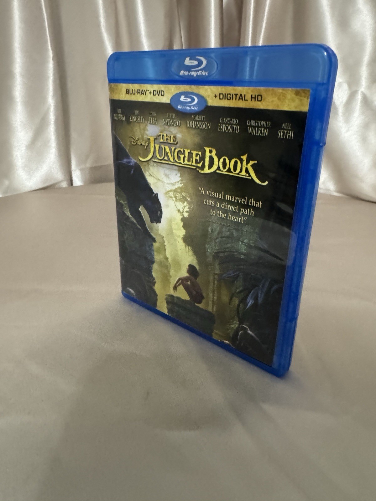 Disney The Jungle Book Blu-ray + DVD + Digital Copy, Jon Favreau PG Adventure