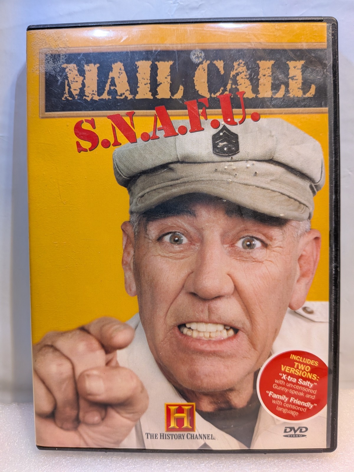 MAIL CALL S.N.A.F.U. DVD 2004 R. Lee Ermey History Channel Two Versions