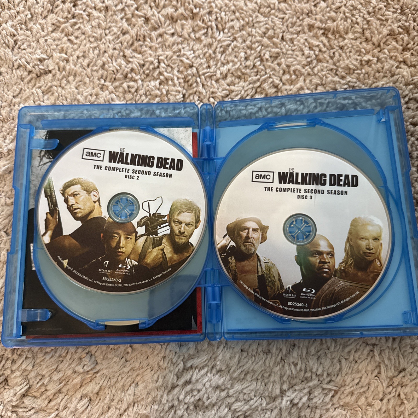 AMC The Walking Dead Complete Seasons 1-4 (16 Blu-ray Disc Set) TV Series Horror