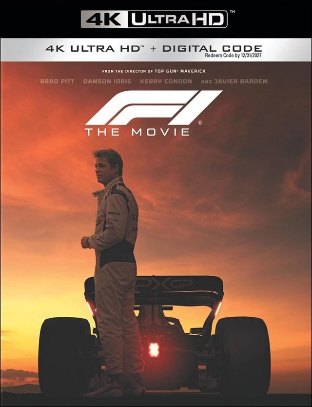 Studio Distribution Services F1 The Movie 4K Ultra HD Blu-ray with Digital Copy