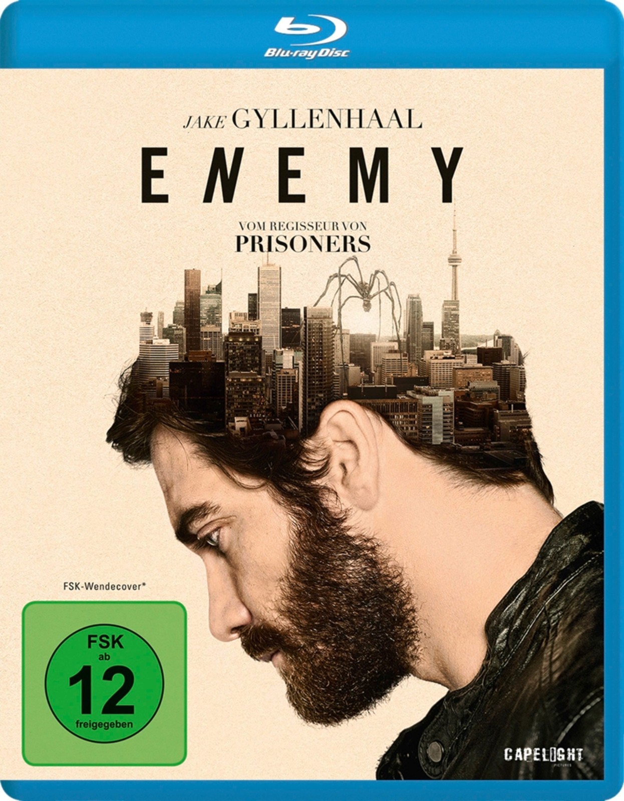 ENEMY (2013) Jake Gyllenhaal Blu-Ray BRAND NEW (German Package/English Audio)