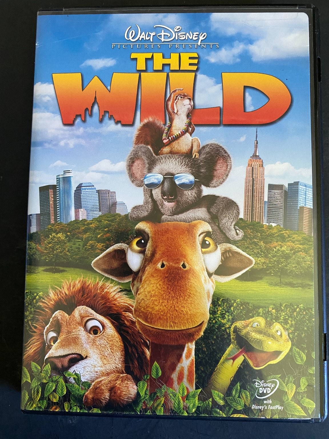 The Wild DVD 2006 Disney Animated Adventure Eddie Izzard 16:9 Region 1