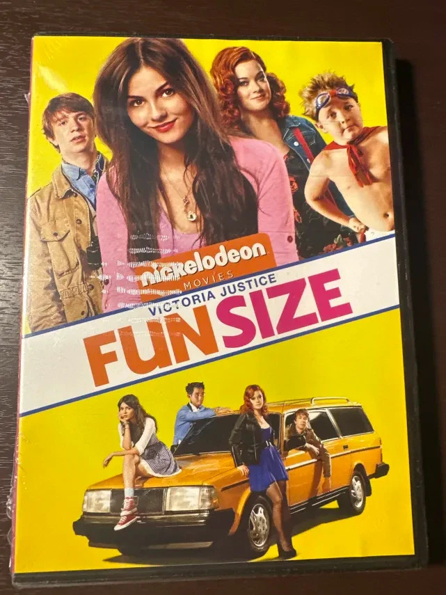 New Fun Size DVD Victoria Justice Nickelodean Movie 2012 PG13 NEW