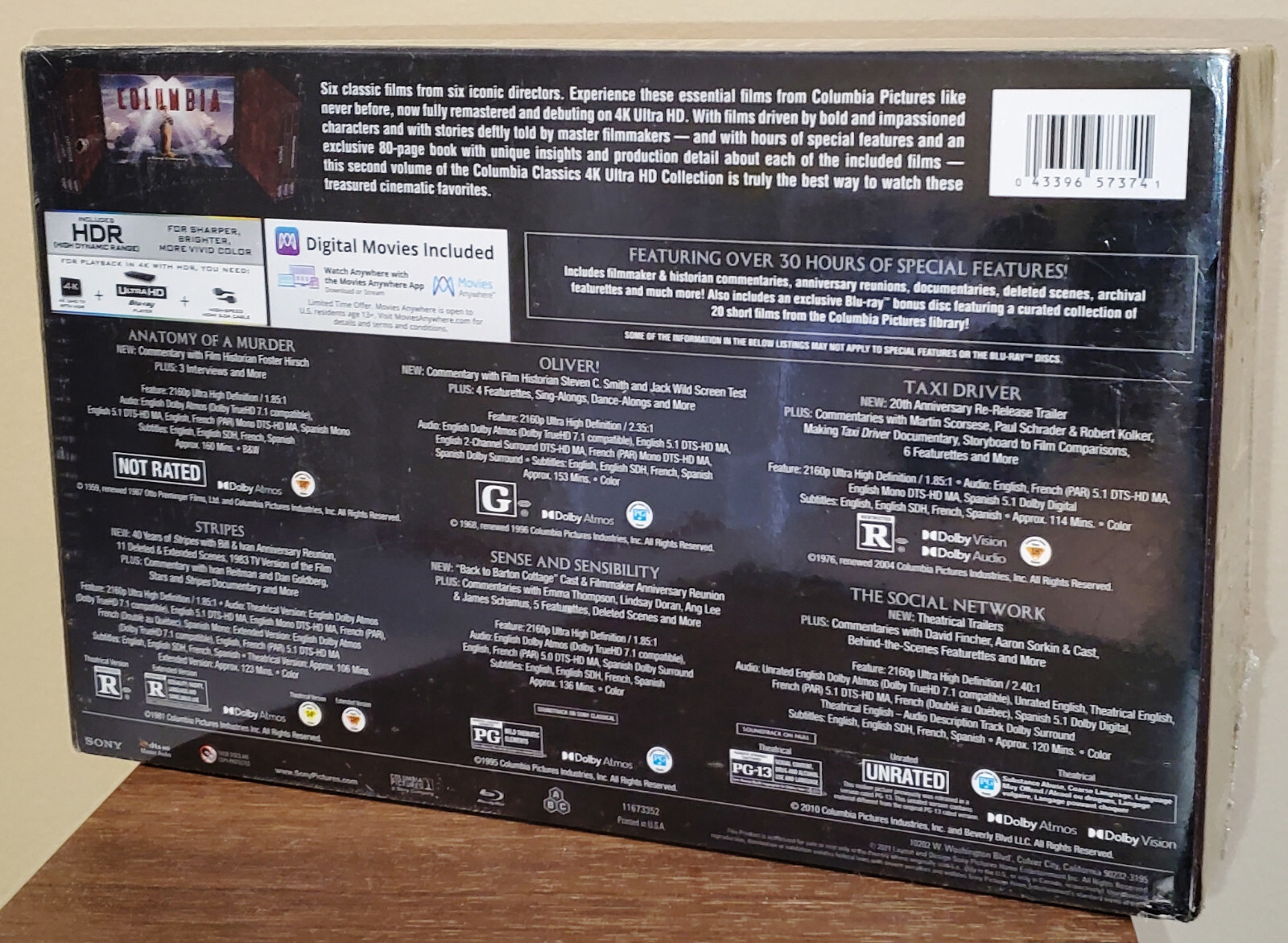 Columbia Classics Volume 2 Limited Edition 6 Film Collection [4K UHD + Blu-ray]