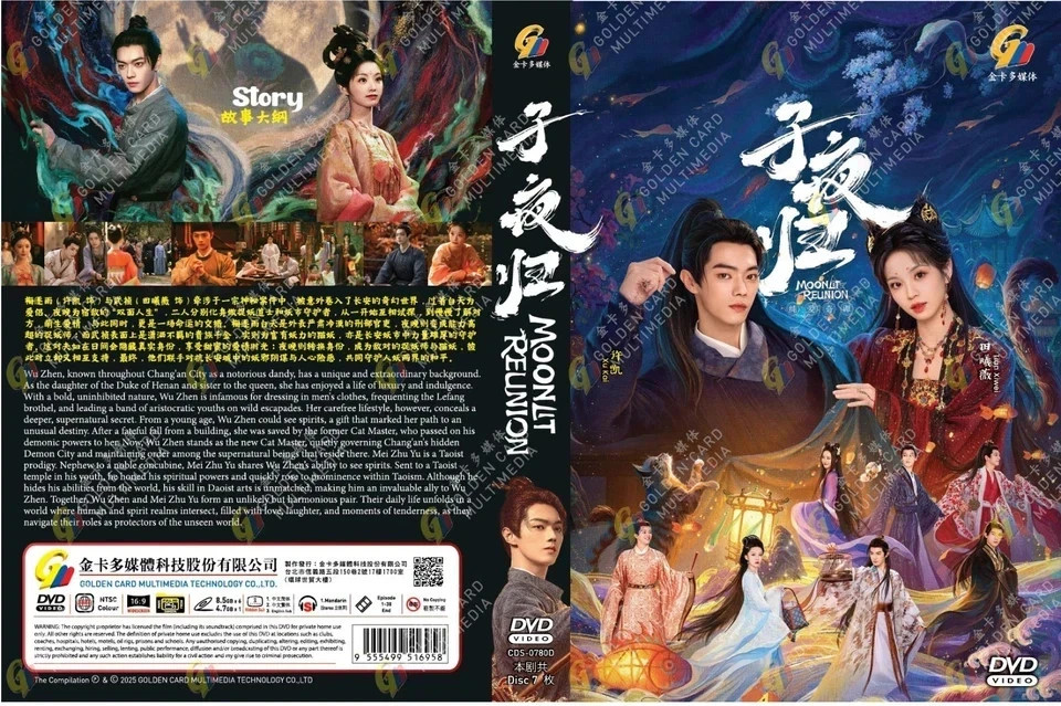 Moonlit Reunion 子夜归 Vol. 1-38 END DVD [Chinese Drama] [English Sub]