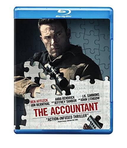 The Accountant (Blu-ray DVD Digital HD Ultraviolet) – Blu-ray – GOOD