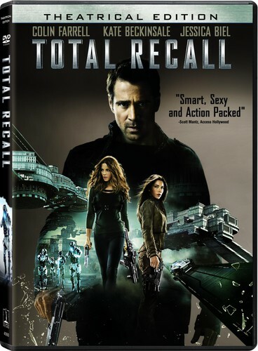 Total Recall (DVD, 2012) LIKE NEW Widescreen PG-13 118 min. English SDH, FR, Sp.