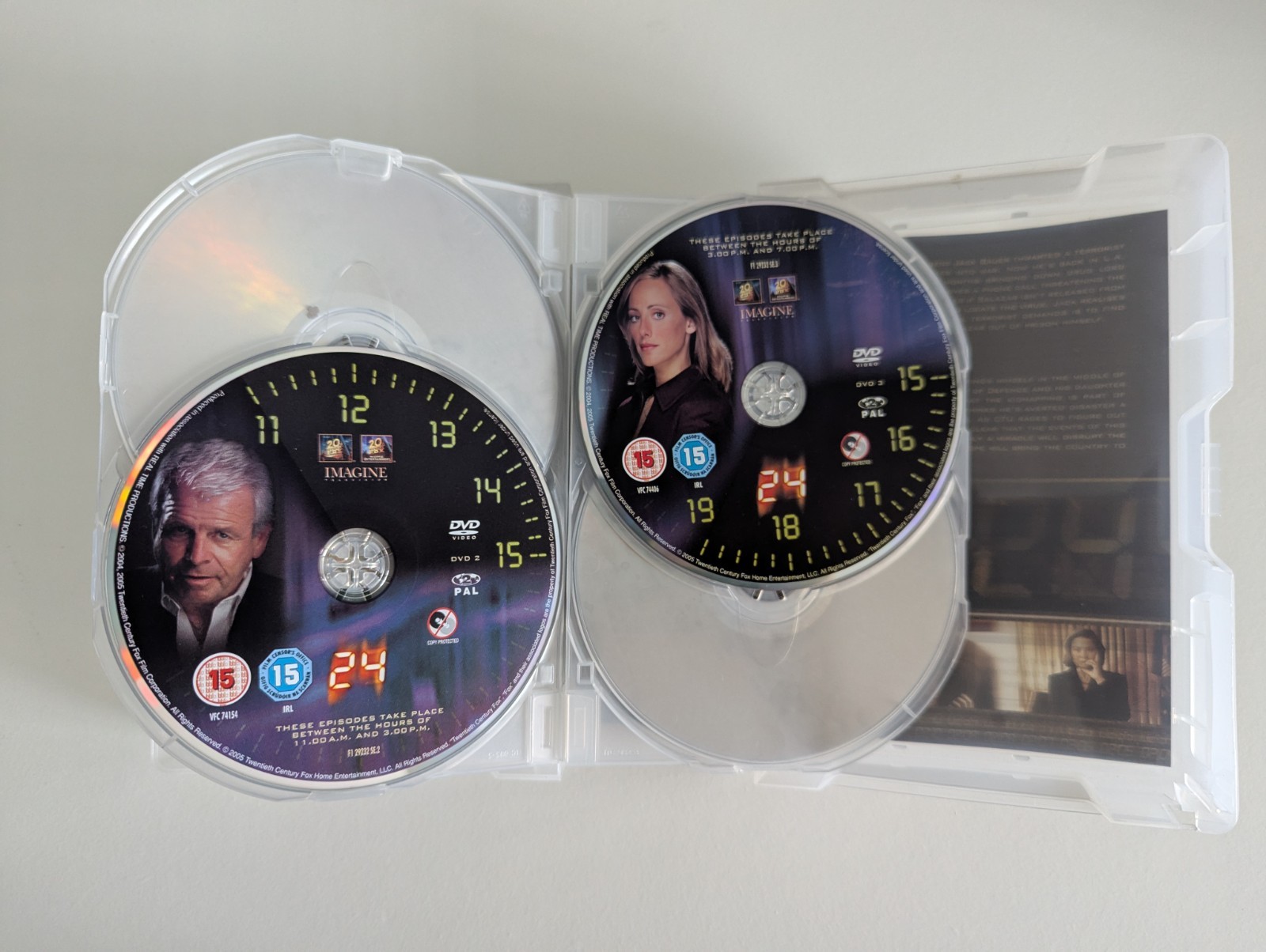 24 Twenty-Four TV Series Complete Seasons 1-4 DVD Sets READ