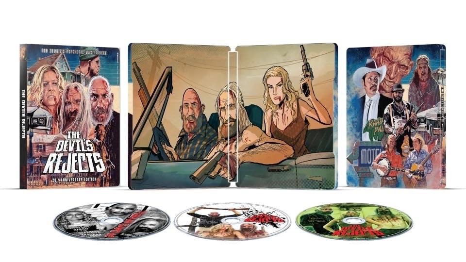 The Devil’s Rejects (4K ULTRA HD / BLU-RAY LIMITED EDITION STEELBOOK! BRAND NEW!