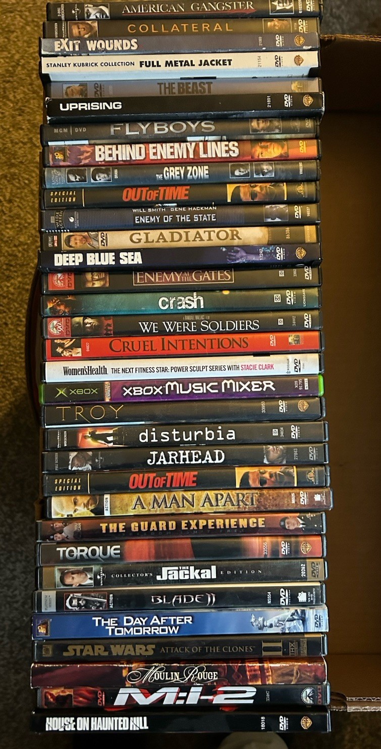 #608 All Kinds of DVD’S Used in Great Condition 5 for $5.00 Buy More Save More!