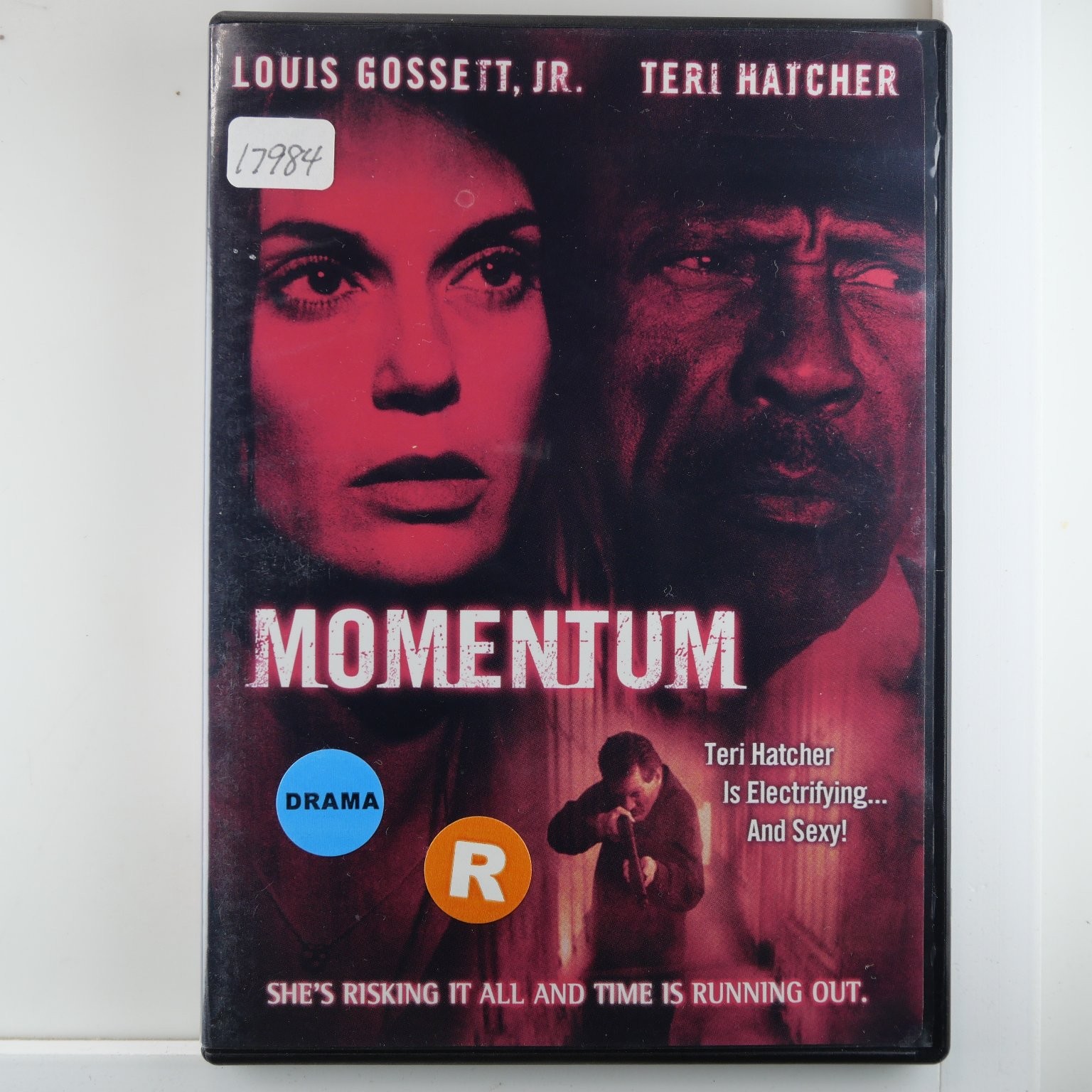 Momentum DVD 2003 Teri Hatcher Louis Gossett Jr. Supernatural Thriller