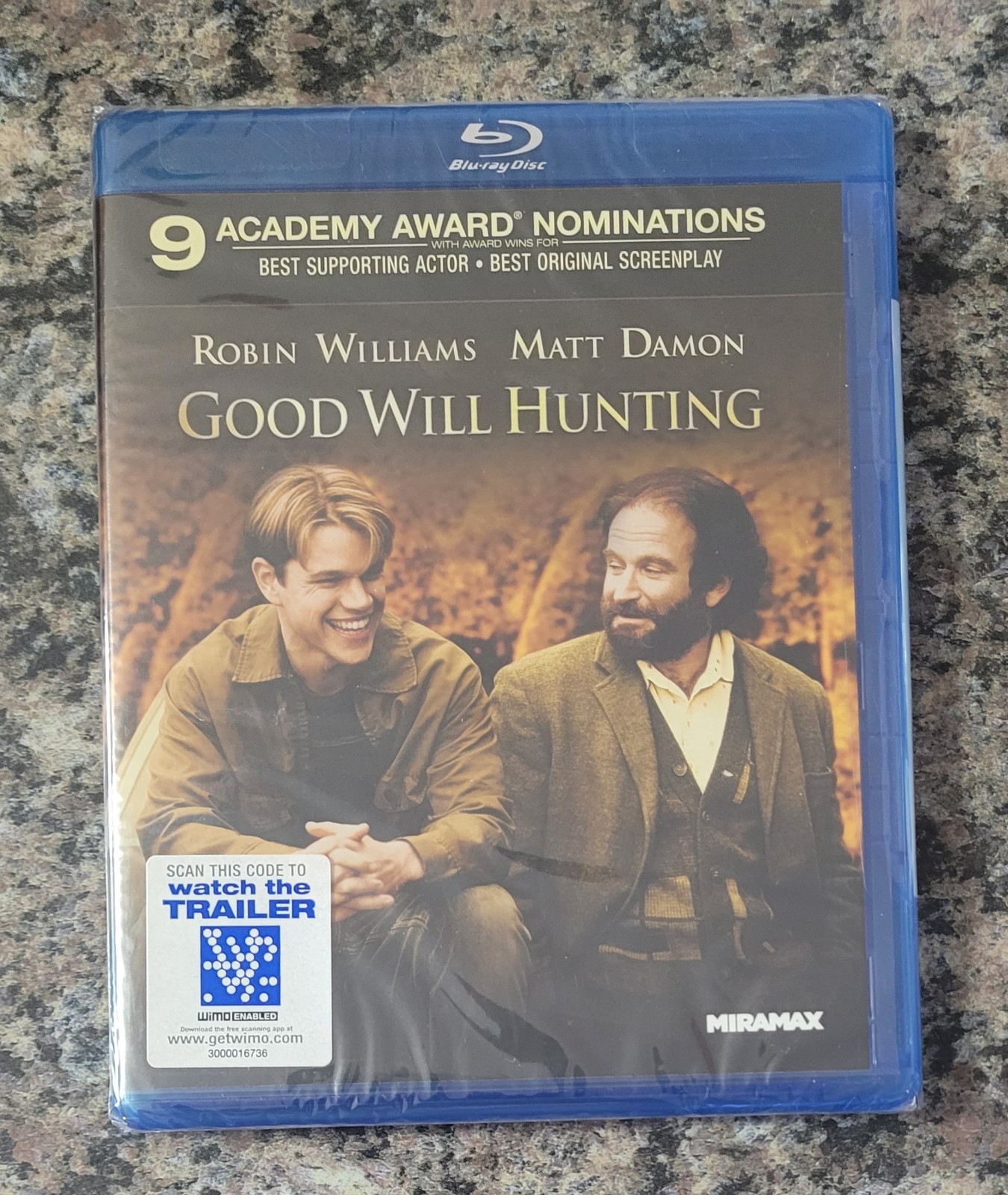 Good Will Hunting 1997 (Blu-ray) NEVER TRUST STOCK PHOTOS