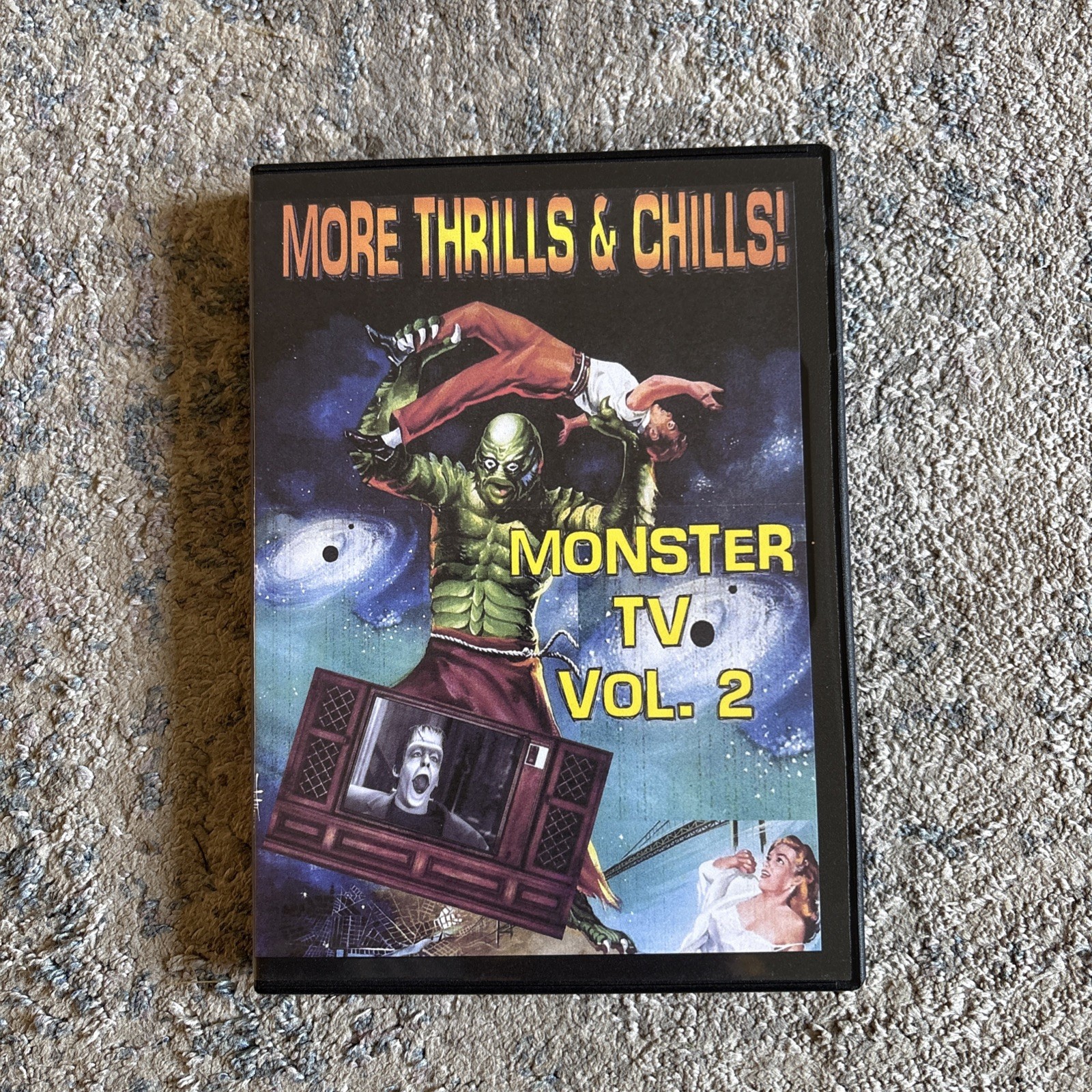 Monster TV Volume Two DVD Read Back Cover Quality Varies Due To Rarity Of Film