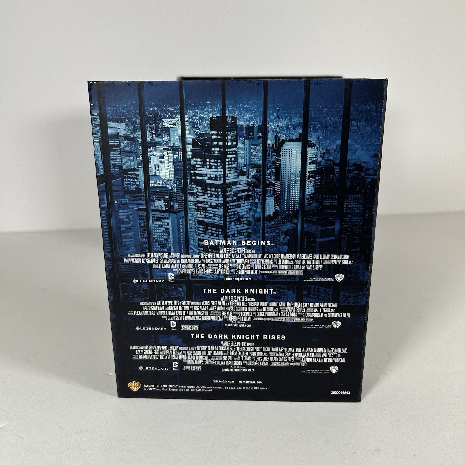 The Dark Knight Trilogy (Blu-ray Disc, 2012, 5-Disc Set, Limited Edition)