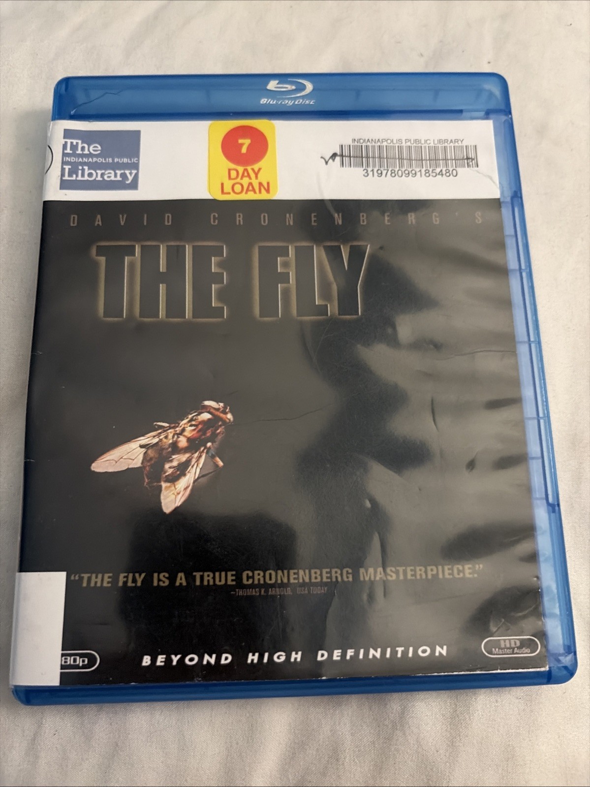 The Fly Blu-ray 1986 David Cronenberg Jeff Goldblum Geena Davis Horror