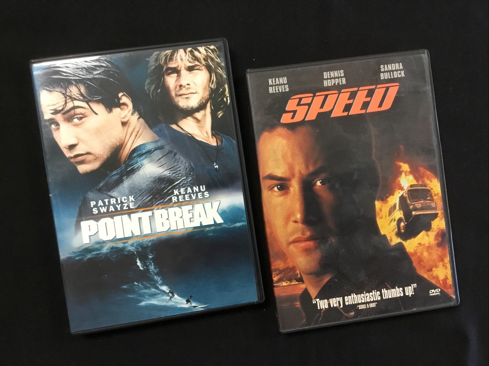 Point Break (1991) + Speed (1994) – DVD Lot KEANU REEVES 90s Classics!