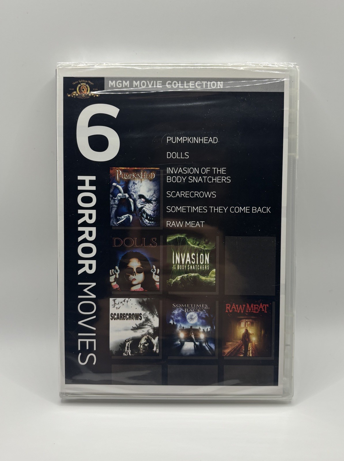 6 Horror Movies MGM Movie Collection Rare OOP! Brand New & Sealed