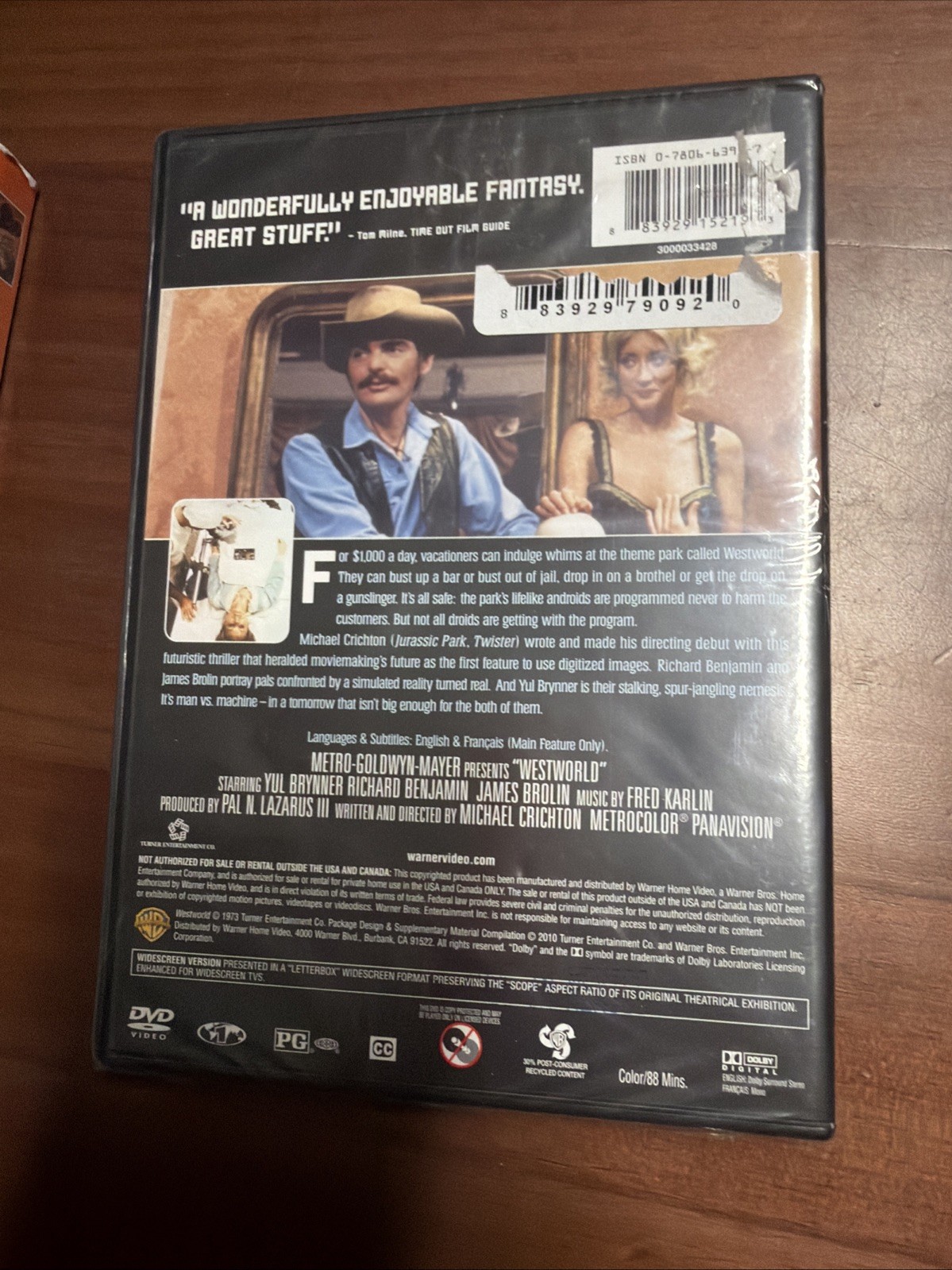 Westworld (DVD, 1973)