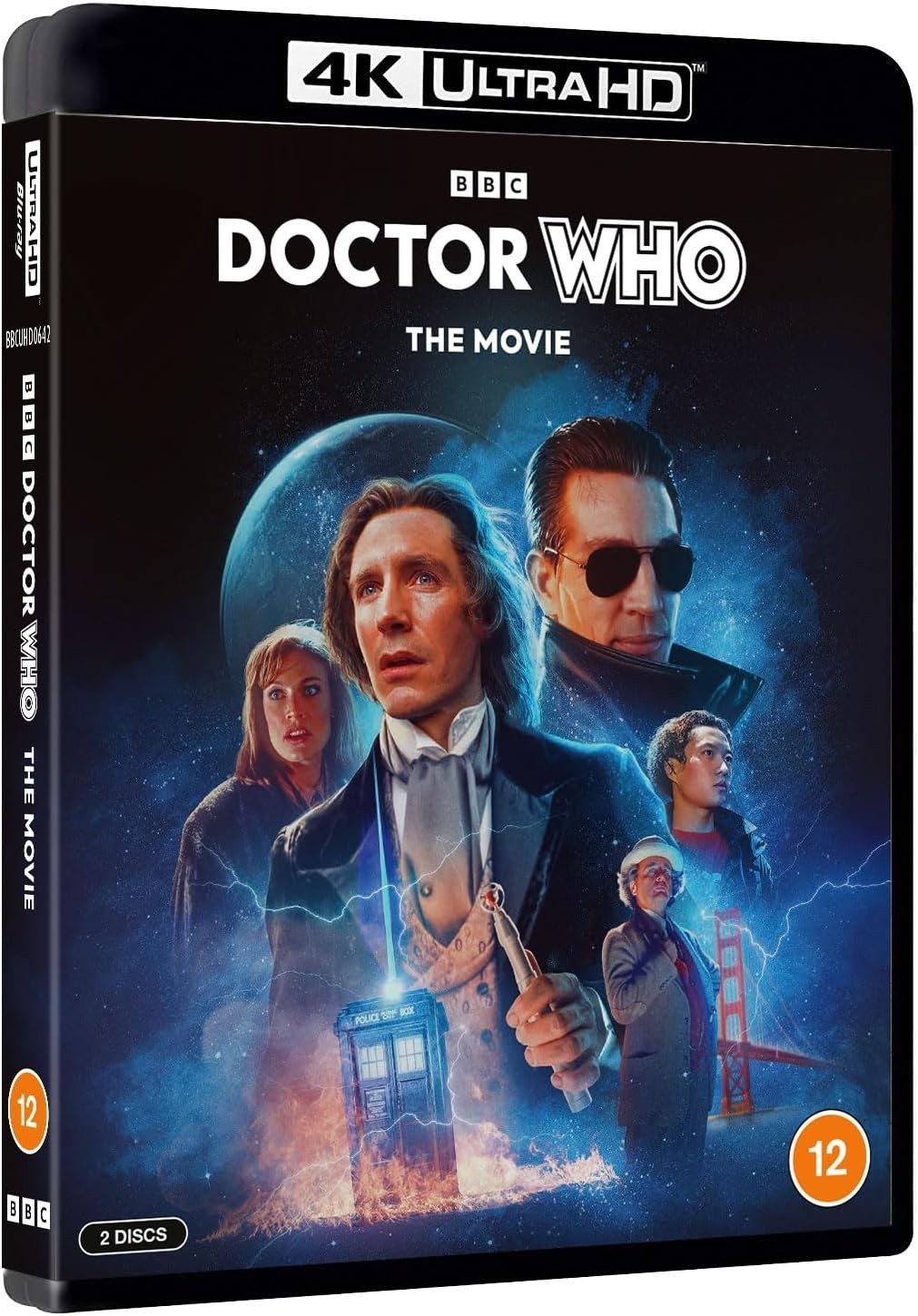 DOCTOR WHO The Movie (1996) 4K UHD Blu-Ray NEW (4K disc is USA Compatible)