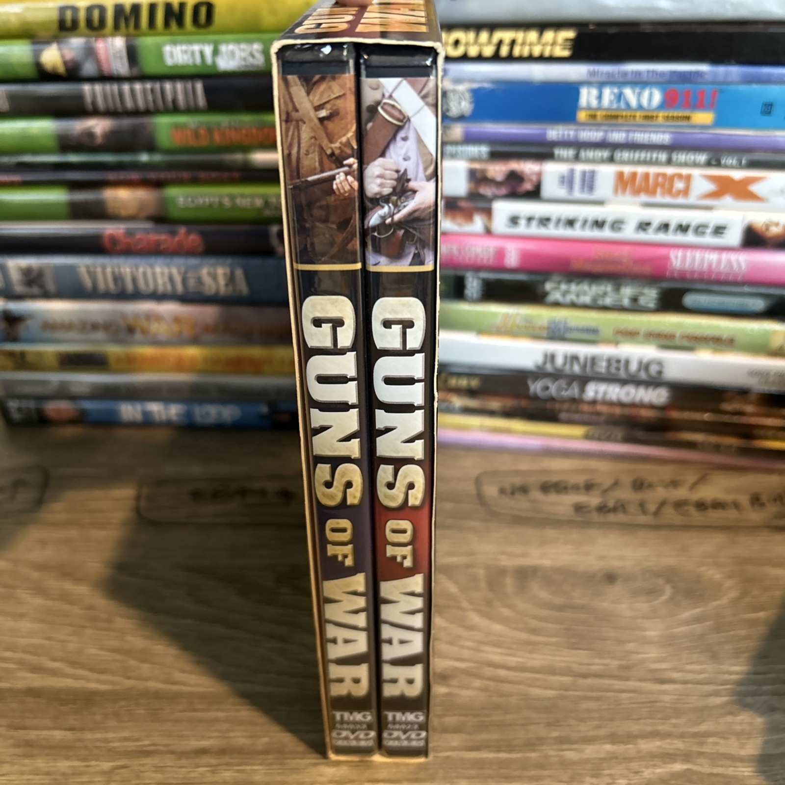 GUNS OF WAR Dvd Set New Kentucky Rifle Mobile Machine Gun Assault Rifle & More-O