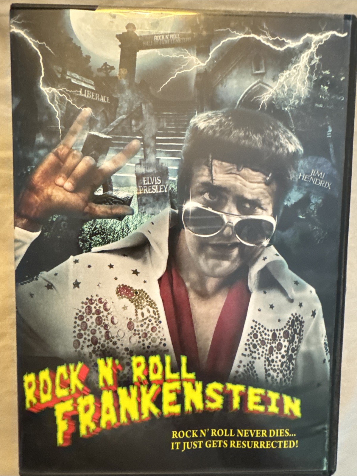 ROCK N ROLL FRANKENSTEIN DVD Camp Motion Pictures 16:9 Horror Flick Elvis