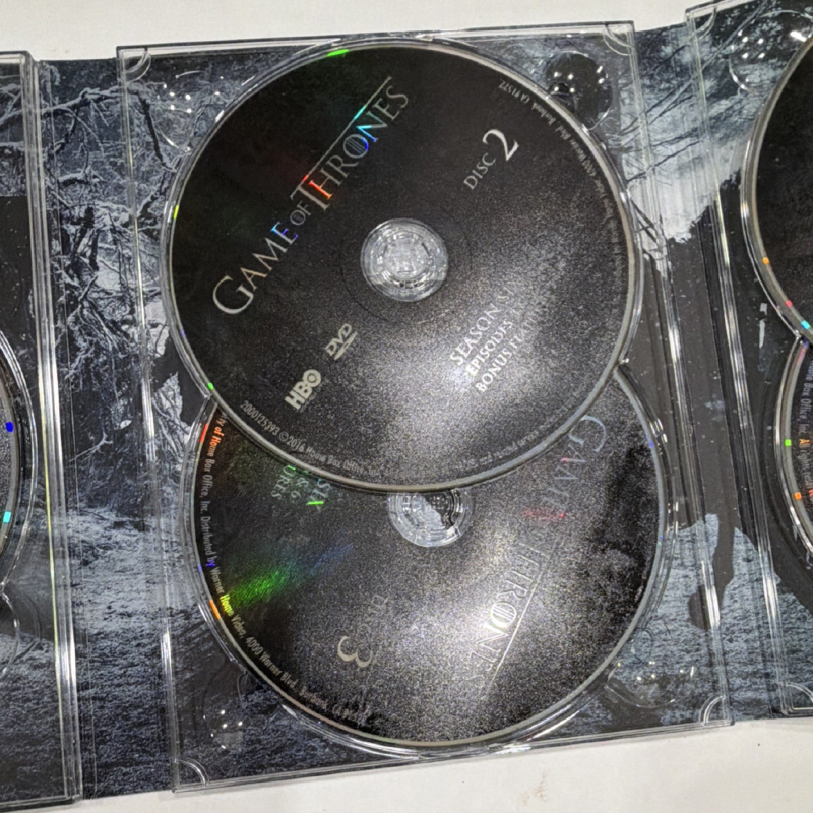 HBO Home Video Game of Thrones Sixth Season DVD Box Set 2016 English