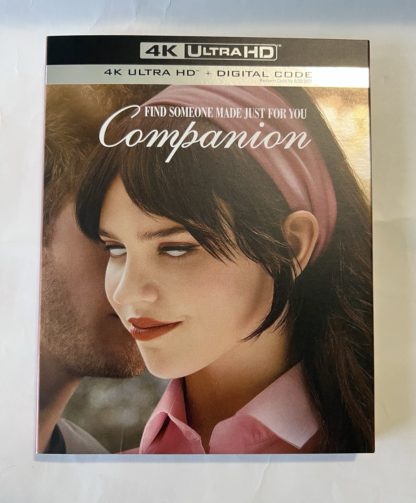 Companion 4K UHD Blu-ray With Slipcover *NO DIGITAL*