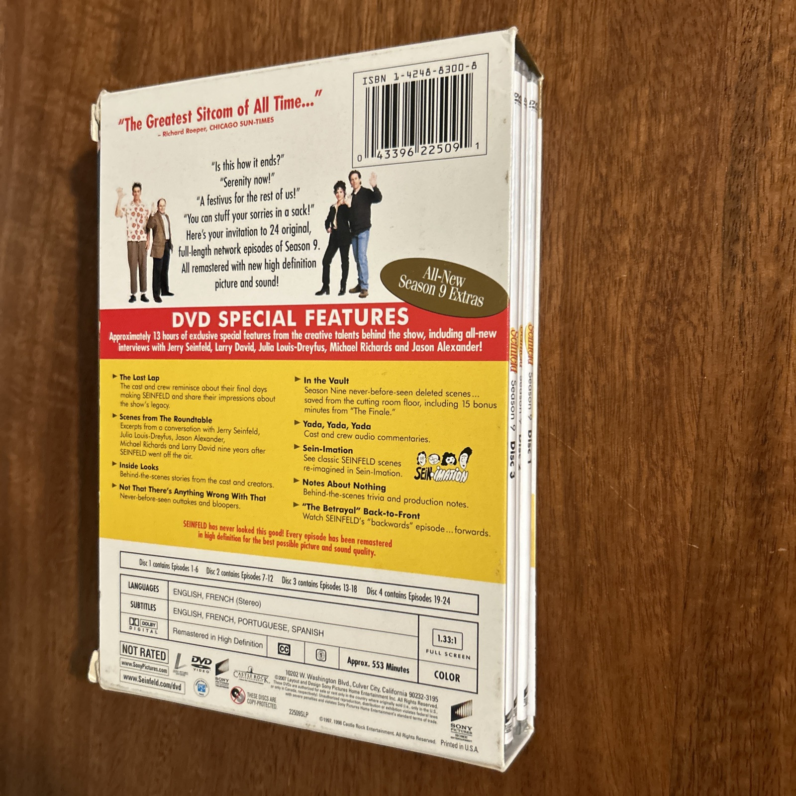 Seinfeld DVD Season 1-9 Complete Series
