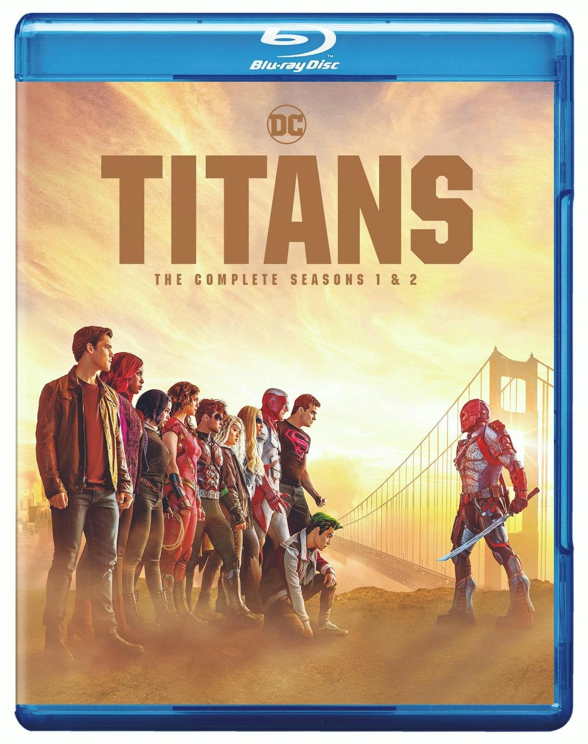 Titans The Complete First and Second Seasons Blu-ray NEW