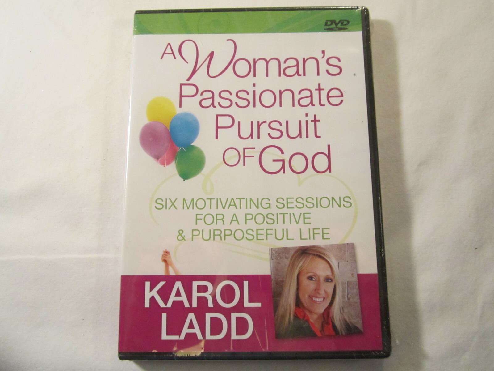 DVD A WOMAN’S PASSIONATE PURSUIT OF GOD Karol Ladd 188 min [11D]