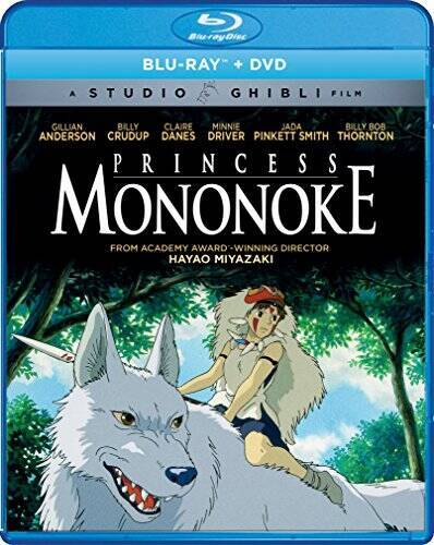 Princess Mononoke (BlurayDVD Combo) Blu-ray – Blu-ray By Claire Danes – GOOD