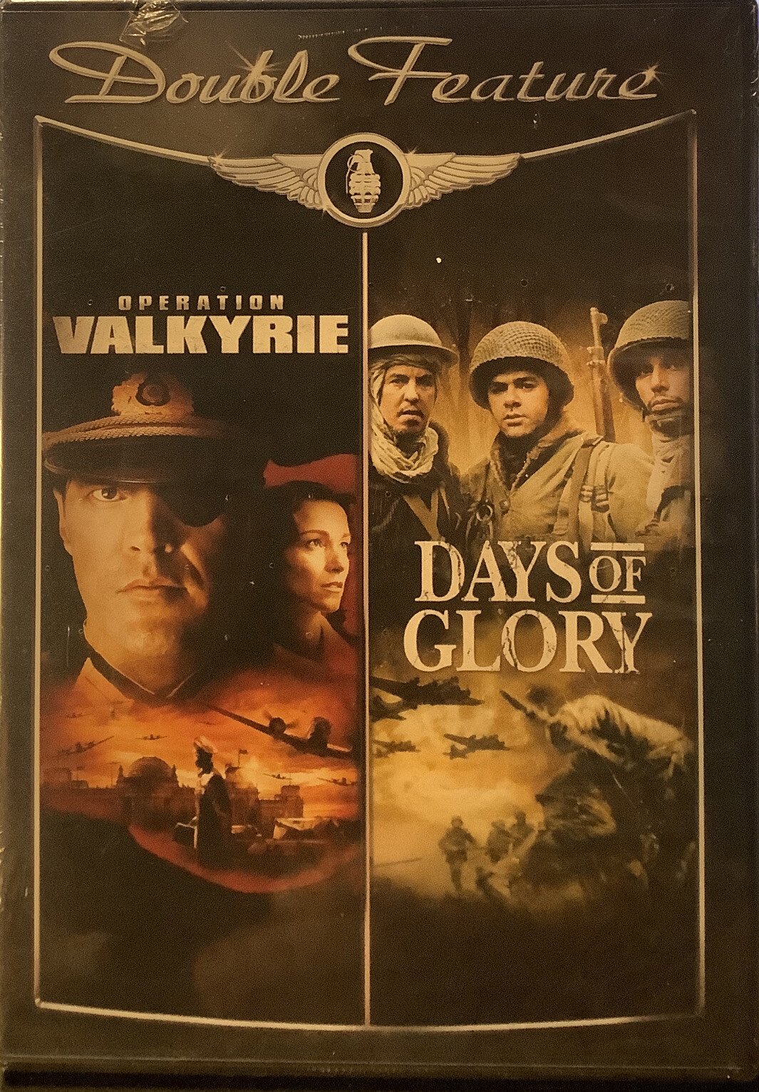 WWII Double Feature: Operation Valkyrie /Days of Glory (DVD) PG13 92Min/R 119Min