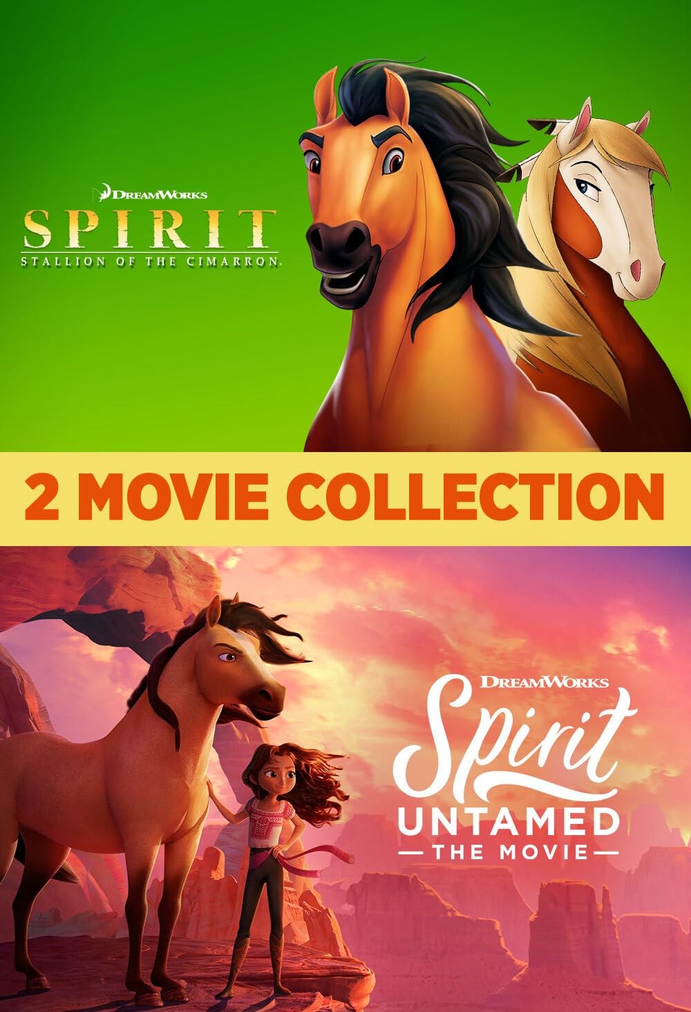 Spirit 2-Movie Collection (Spirit: Stallion of the Cimarron / Spirit Untamed…