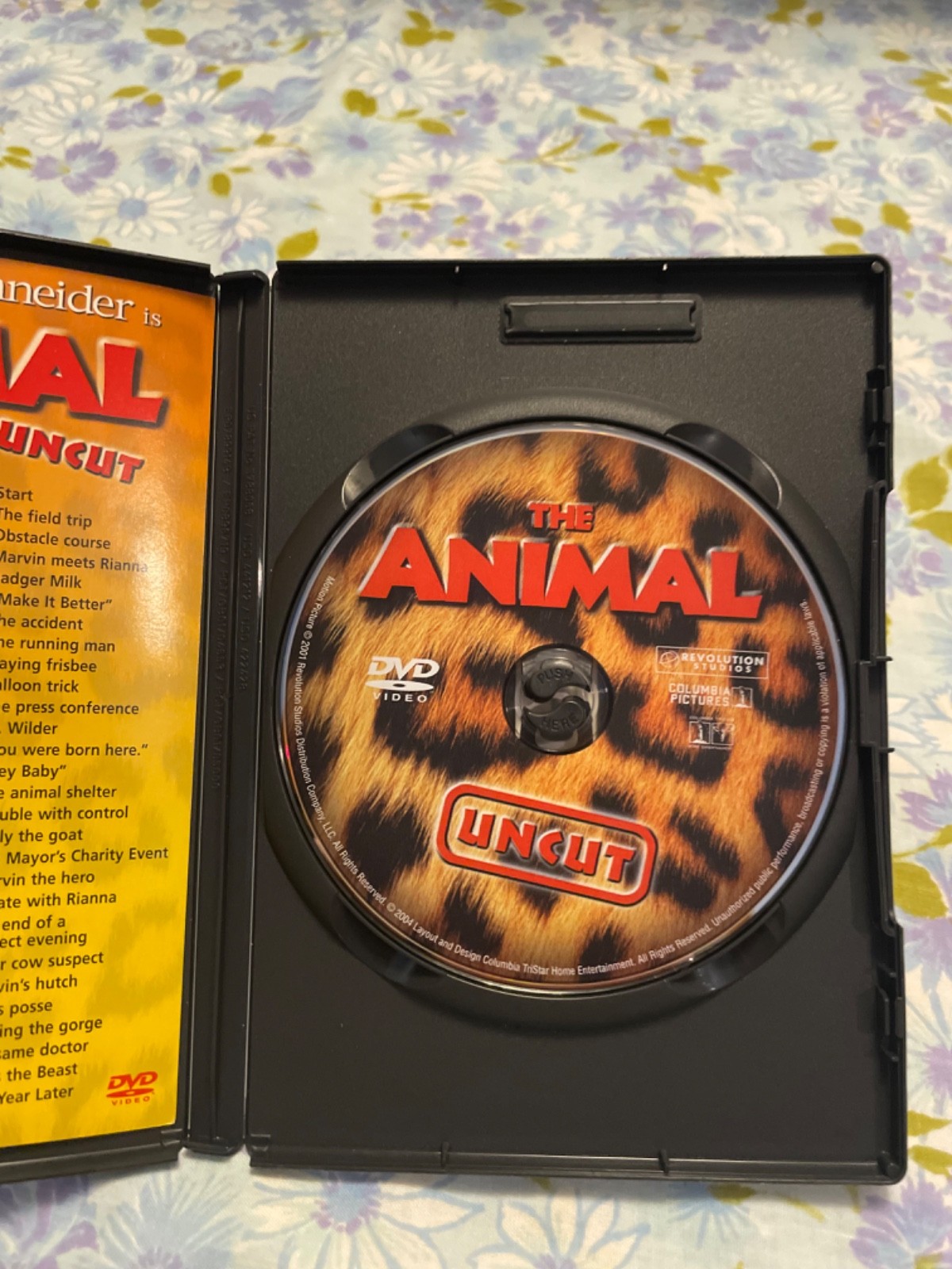 DVD The Animal Uncut and Untamed Rob Schneider Uncut Special Edition