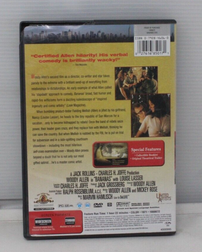 Bananas (DVD) – Used