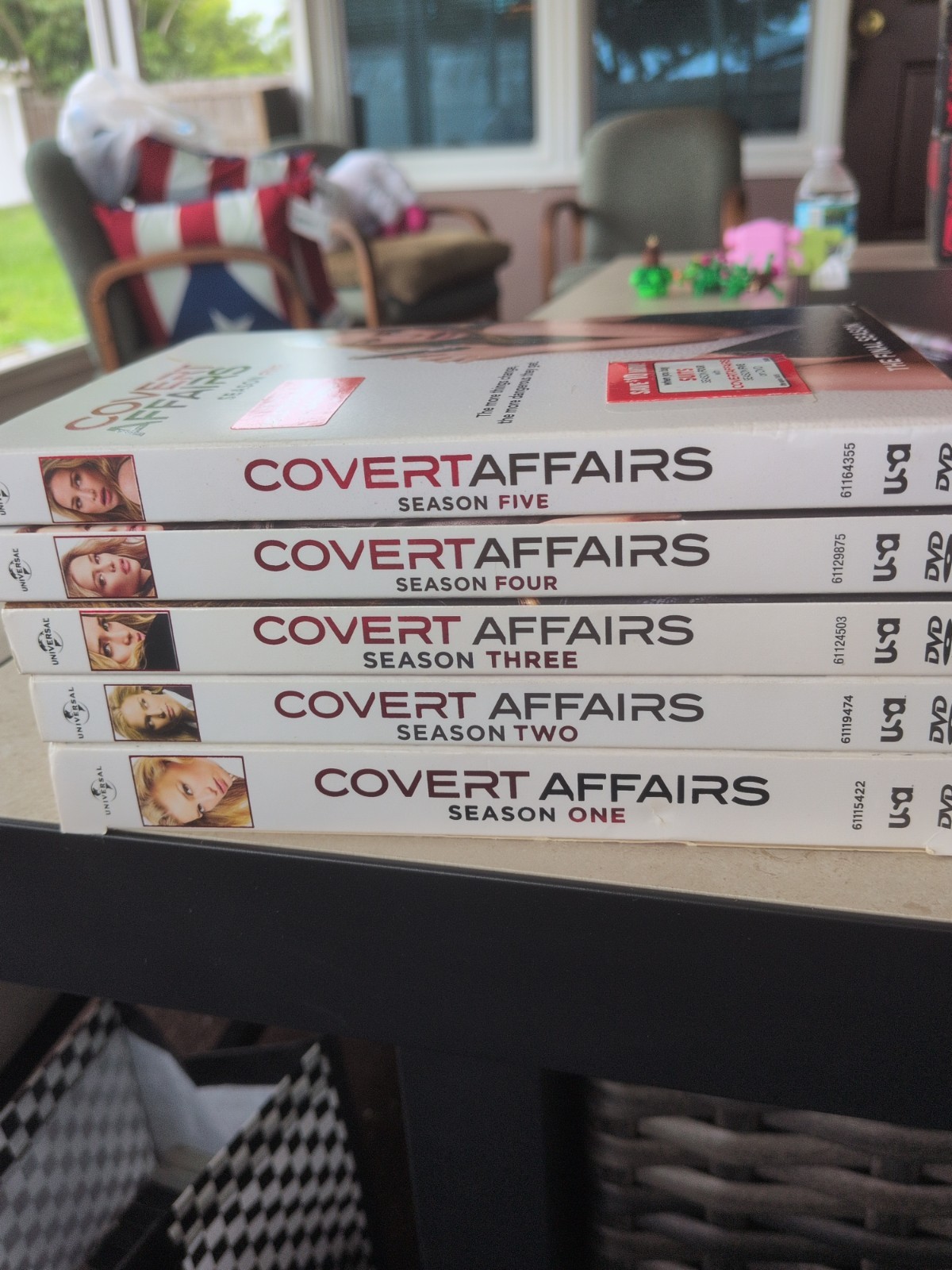 Covert Affairs Complete Series DVD Box Seasons 1-5 19-Disc Collector Grade