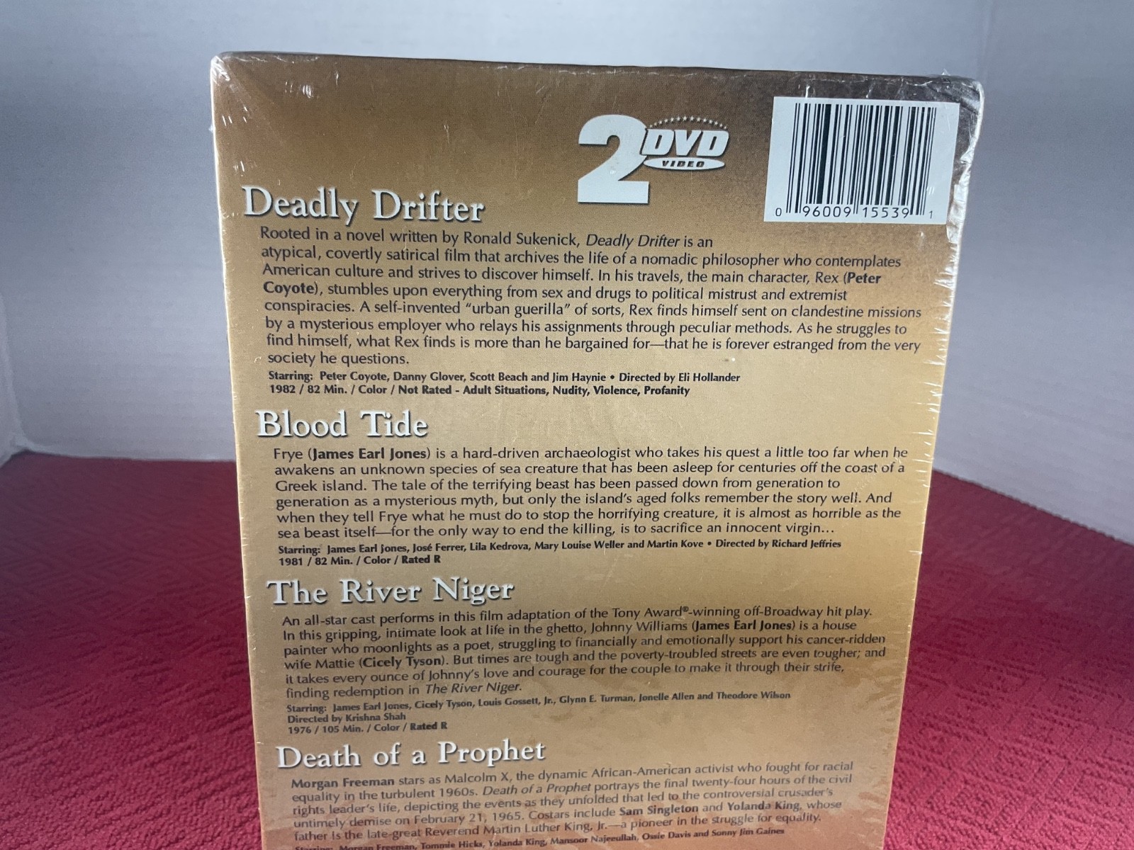 4 Feature Films – 2 DVDs. Full Screen. New. Fast shipping