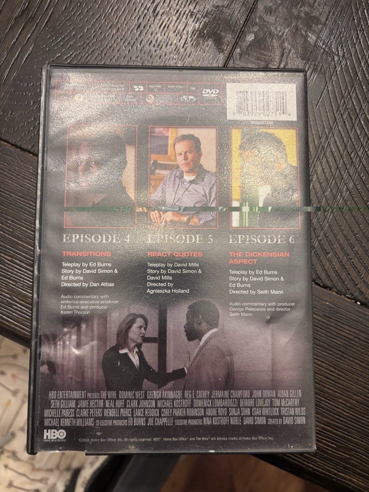 HBO Home Video The Wire: Complete Fifth Season (DVD) R Crime Drama Dominic West