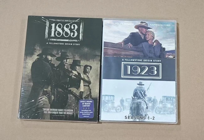 1923: The complete series , Season 1-2 +1883 ( 9-Disc-DVD,Box-Set ) New sealed !