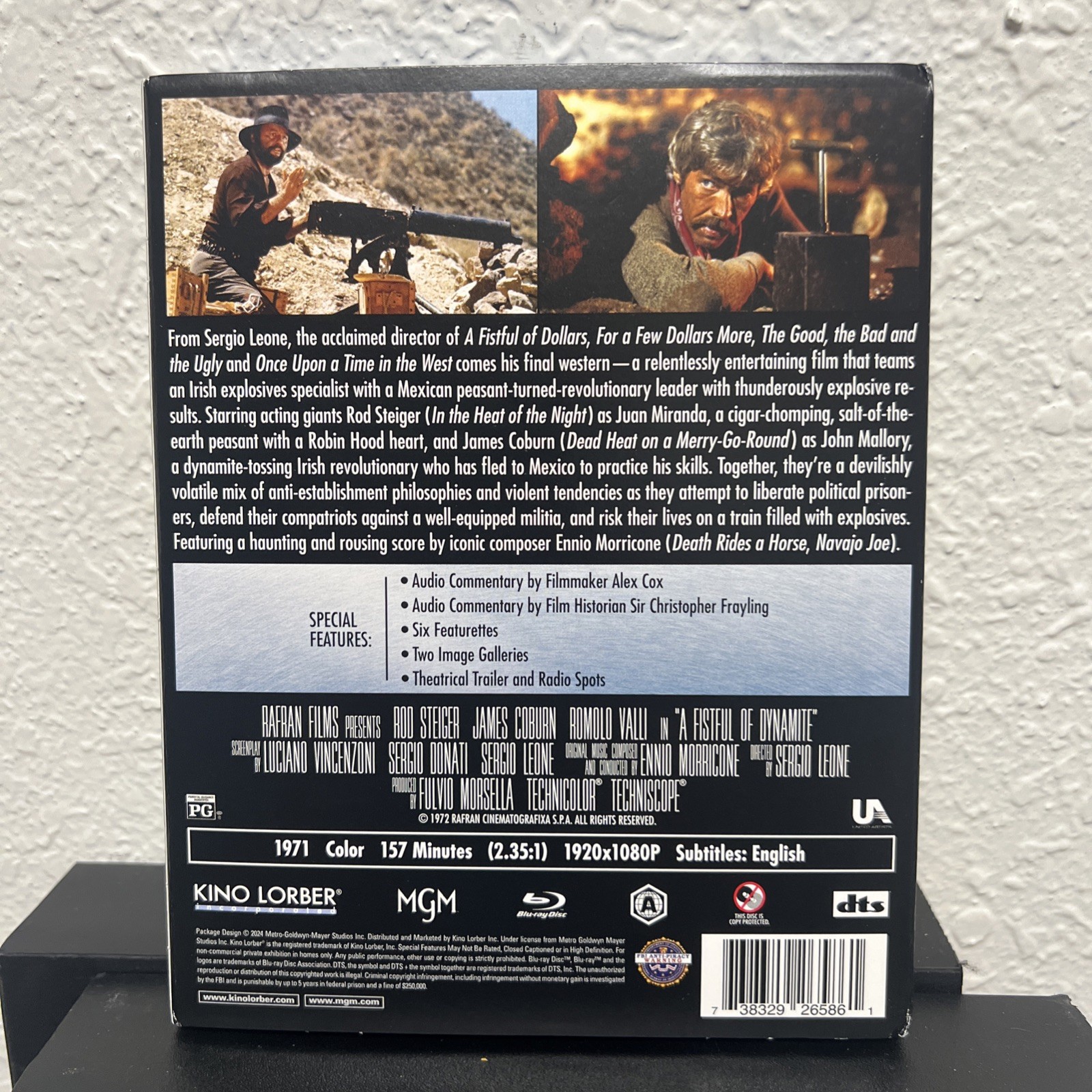 A Fistful of Dynamite (1971) w/slipcover Kino Lorber Blu-ray