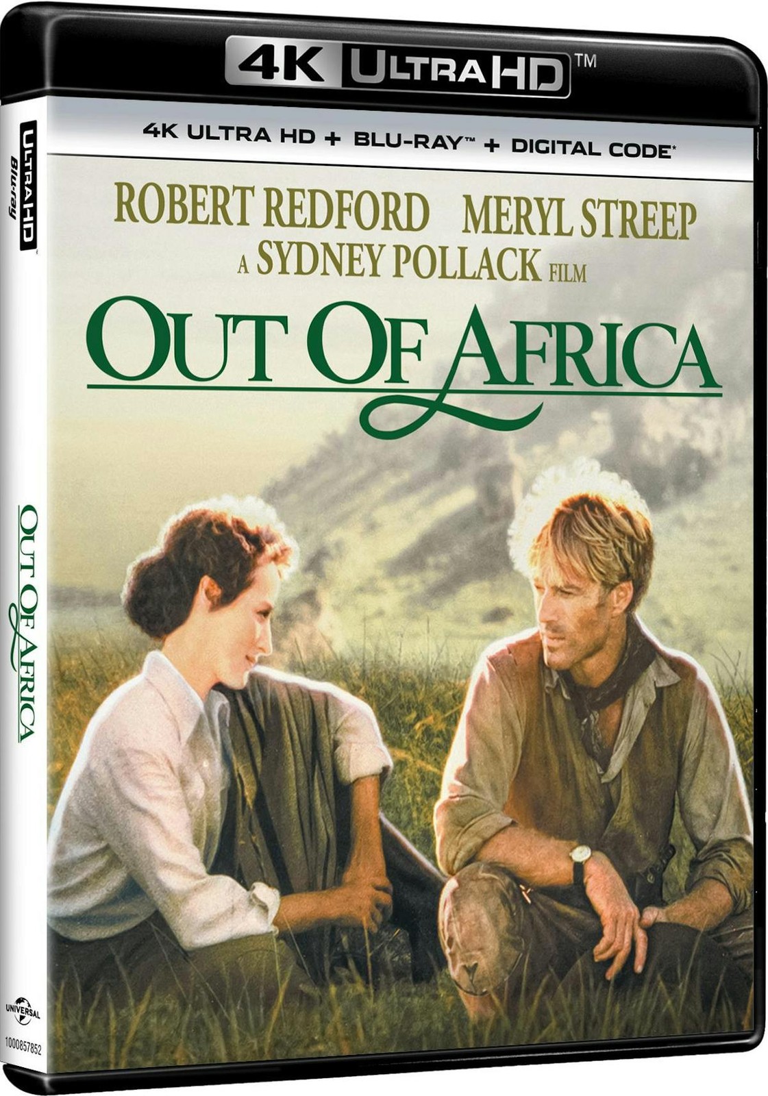 Out of Africa – 4K Ultra HD + Blu-ray + Digital 4K UHD Blu-ray NEW